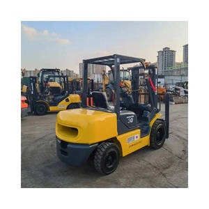 รถยก FD30รถโฟล์คลิฟท์ Komatsu มือสองขนาด15ตันเครื่องยนต์ดีเซลใช้245KW ส่งกำลังตรงจากโรงงานญี่ปุ่น - Product Image 6