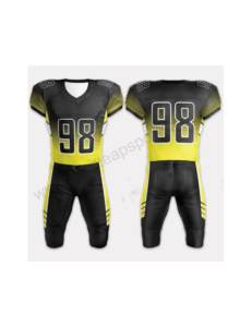 Impresión personalizada Diseño de sublimación Uniformes de fútbol americano Conjuntos transpirables de moda para jóvenes y adultos - Product Image 3