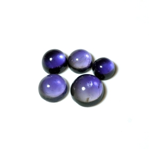 Iolite Naturelle de Haute Qualité, Cabochon Rond Taille Brillant, Pierre Précieuse Libre de 2-5mm, Qualité Supérieure pour la Fabrication de Bijoux DIY - Product Image 3