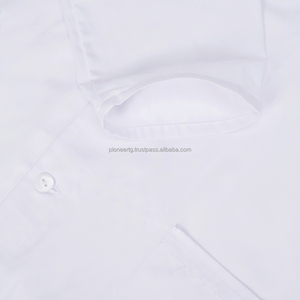 Bata de laboratorio blanca profesional para hombres para médicos y enfermeras para uniforme de Enfermería de hospital - Product Image 4