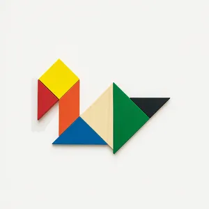 Gioco Tangram in Legno Personalizzato, Giocattoli Promozionali con Opzioni di Personalizzazione - Product Image 2