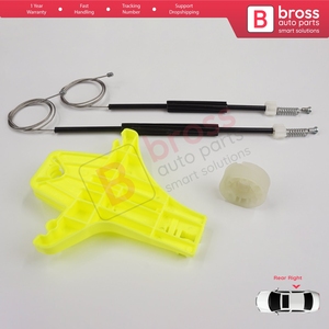 Kit de réparation de lève-vitre arrière droit BWR5486 pour Golf MK7 5G 2012-2021 5 portes 5G4839462 - Product Image 6