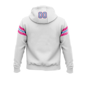 เสื้อมีฮู้ดทีมอเมริกันฟุตบอลแบบสวมหัวมีฮู้ดเสื้อกีฬาขนแกะอบอุ่นสำหรับแฟนๆและทีม OEM/ODM ขายส่ง - Product Image 3