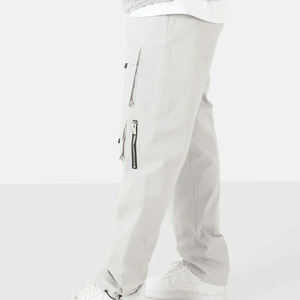 Pantalones transpirables de peso pesado para hombre, pantalones con múltiples bolsillos para exteriores, senderismo, ropa de trabajo a prueba de viento, pantalones utilitarios de carga, venta al por mayor - Product Image 6