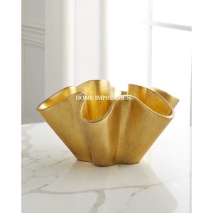 Cuenco de aluminio para servir comida de cocina de Color dorado de diseñador estándar, cuenco decorativo para mezclar alimentos de la India - Product Image 5