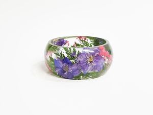 เครื่องประดับสวยงามน่าดึงดูดกำไลข้อมือดีและสร้อยข้อเท้าและสร้อยข้อเท้าอะคริลิคเรซิ่นดอกไม้กำไลข้อมือเครื่องประดับ - Product Image 5