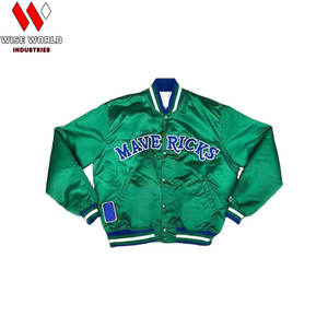 Chaqueta Deportiva Unisex Personalizada, Estilo Universitario, Satén Bordado, Cortavientos, Ligera, Transpirable y Elegante - Product Image 5