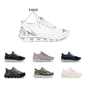 OEM ODM Casual Walking Shoes Sports Running Shoes EVA Women Breathable Sports Shoes