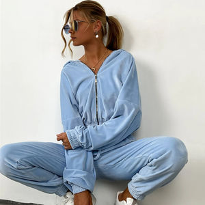 Chándales Mujer Chándales Conjunto de 2 piezas Chándal de gimnasio y pantalones cargo para hombres - Product Image 2