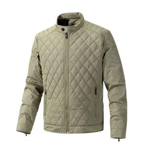 Emerald Green Bubble Jacket Men Custom Logo Puffer Coat Quilted Winter Outerwear Warm <b>Padded</b> Streetwear Mens Jacket - Product Image 4