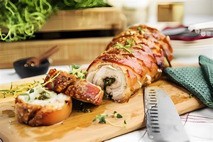 Ý porchetta nấu chín nướng trong hộp đã sẵn sàng để ăn - Product Image 4