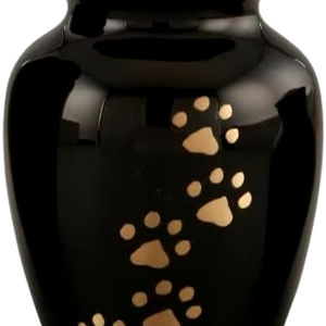 Handmade <b>Large</b> Adult Size Mosaic Aluminium Glass Cremation <b>Urn</b> Individual Tiles Applied Burial Unique Funerals Supply - Product Image 1