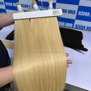 Extensiones de cabello Cabello natural a granel 100% Virgen Extensiones de cabello a granel Productos al por mayor Color dibujado doble #613 - Product Image 1