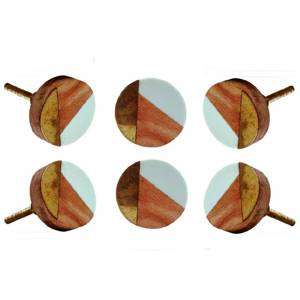Grey Resin <b>Gold</b> Door Knob Custom Color Shape Size Made in India - Product Image 2