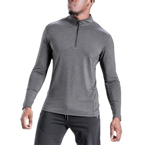 Custom Men Turtle <b>Neck</b> Fish Golf Shirt Long Sleeves 14 Zipper Shirts Pullover Autumn Lightweight Men Golf Shirt Jackets - Product Image 1