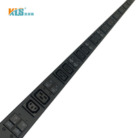 KLS Mater Custom PDU C19 Meter Monitor Smart Network Server Rack Cabinet avec unité de distribution d'alimentation pour centres de données