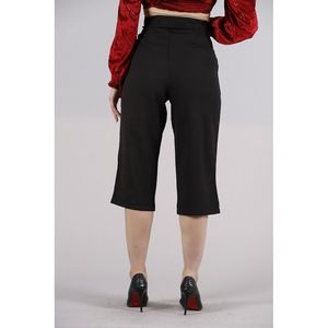 Pantalones Holgados para Mujer con Botones Decorativos y Bolsillos en Forma de L - Venta al por Mayor - Product Image 3