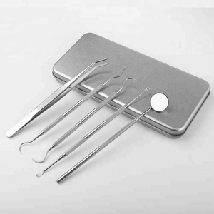 Juego de Instrumentos Dentales de Acero Inoxidable de Alta Calidad con Certificación CE Clase II, Herramientas Quirúrgicas para Limpieza Dental - Product Image 3