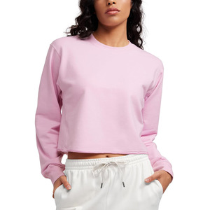 Nuevas sudaderas cortas de moda para mujer, sudaderas cortas de gran tamaño de calidad superior para mujer, sudaderas cómodas y transpirables - Product Image 6