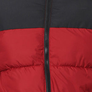 Chaqueta Acolchada Impermeable y Transpirable con Cuello Alto de Lona Recubierta OEM de Bajo MOQ para Hombre con Logotipo Personalizado de Alta Calidad - Product Image 3