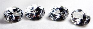 Piedra de Topacio Blanco Ovalada de Calidad Fina con Corte Facetado Hecha a Mano para Joyería y Sanación, Gema Suelta PDM 2026 - Product Image 3