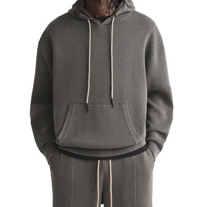 Survêtements 100% coton Sweats à capuche tendance avec pantalon Survêtements personnalisés pour hommes - Product Image 6