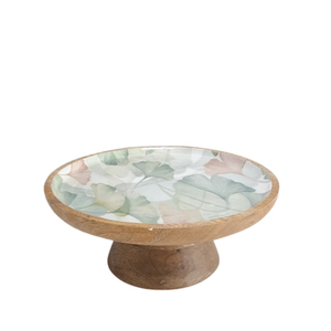 แท่นโชว์เค้กทรงกลมทำจากไม้และ Meena ทำจากธรรมชาติสำหรับงานแต่งงานงานวันเกิดปาร์ตี้ขายส่งจำนวนมาก - Product Image 1