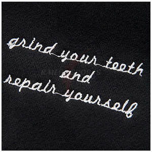 Chaqueta con letras hechas a medida para hombre, estilo de calle principal con cuello levantado, nueva chaqueta de invierno a la moda - Product Image 4