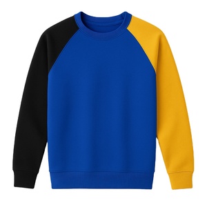 Sudadera con estilo de béisbol de ajuste holgado a la moda, moda informal diaria, 100% algodón, personalizado, de gran tamaño, Retro, liso, teñido, forrado, transpirable - Product Image 5
