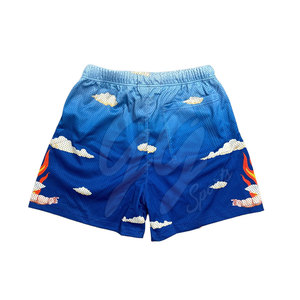 Pantalones cortos de malla para hombre, ropa de entrenamiento para gimnasio, pantalones cortos de malla para hombre, venta en línea, fabricante de Pakistán - Product Image 2