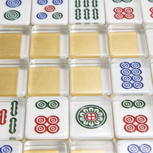 Juego de Mahjong Portátil de Acrílico de 40 mm, Venta al Por Mayor, Anti-trampas, Calidad Profesional de Casino, Juego de Mesa con Dominós - Product Image 3