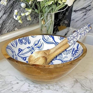 Bol de fruits en bois jetable de qualité supérieure avec un design imprimé unique pour les cadeaux de café de restaurant à domicile - Product Image 4