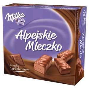 Caramelos de Malvavisco Cubiertos de Chocolate con Leche Milka Alpejskie de Alta Calidad, Sabor a Vainilla - Product Image 4