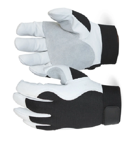 Gants de mécanicien en cuir personnalisés Texture lisse Durable XS S XL Tailles Gants de sécurité mécaniques - Product Image 3
