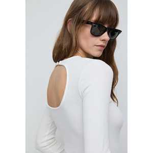 Blusa Casual de Manga Larga con Logotipo Frontal 100% Poliéster - Product Image 6