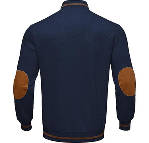 Chaqueta Universitaria Clásica Negra para Hombre, Invierno, Elegante, Cuello Alto, Múltiples Bolsillos Utilitarios, Tejido Transpirable de Secado Rápido y Duradero - Product Image 2