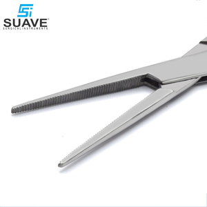 Ensemble de 2 pinces chirurgicales en acier inoxydable, manuelles, de haute qualité, réutilisables, pinces hémostatiques Kelly, INSTRUMENTS CHIRURGISCHES SUAVE - Product Image 5