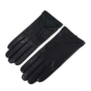 Gants d'hiver en cuir véritable avec écran tactile thermique, design élégant, ajustement des doigts, design tendance pour moto, confort extérieur - Product Image 4