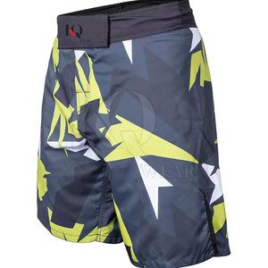 Shorts MMA Premium, tissu léger et à séchage rapide, idéal pour les arts martiaux mixtes, le fitness et le kickboxing. - Product Image 3