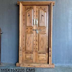 Puerta de Madera Vintage, Accesorio Decorativo, Decoración Artesanal para el Hogar, Diseñador, Precio al por Mayor - Product Image 2