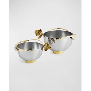 Stylish Design Household Flatware Natural Polish <b>Bowl</b> Server <b>Set</b> High Quality Metal Salad <b>Bowl</b> <b>Mixing</b> <b>Bowl</b> - Product Image 1