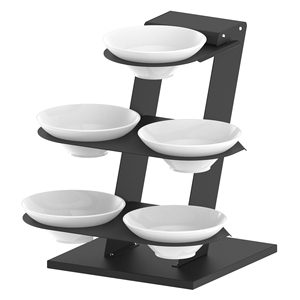 ชุดขาตั้งโชว์ชามสลัด 3 ชิ้น รุ่นรูมา ชามครัวดีไซน์หรูหรา - Product Image 1