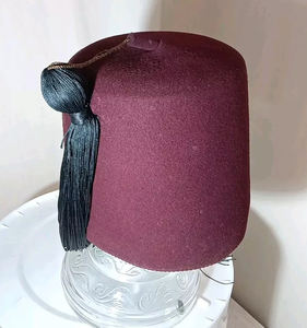 VTG maçonnique Shriner marron Fez chapeau francs-maçons maçonnique chapeau haute qualité personnalisé meilleure vente vente vente chaude Fezz - Product Image 3