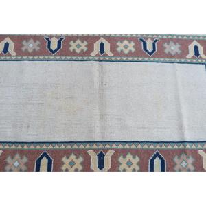 พรมวินเทจสไตล์ตุรกี ขนาด 2.6x4.4 ฟุต สีน้ำตาลล้วน - Product Image 4