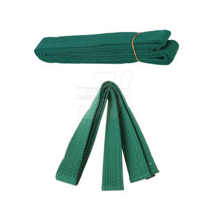 Cinturones de Karate de algodón 100% ligeros de alta calidad: duraderos y transpirables personalizables hechos en Pakistán - Product Image 1