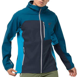 Veste d'hiver softshell pour homme de haute qualité, vente chaude, service OEM, imperméable, respirante, tissu fin, col à capuche, style décontracté safari - Product Image 5