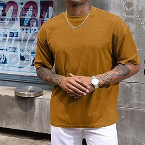 Camiseta de Manga Corta Sublimada de Corte Holgado y Estilo Personalizado para Hombre, Cargada por Dress Sports - Product Image 5