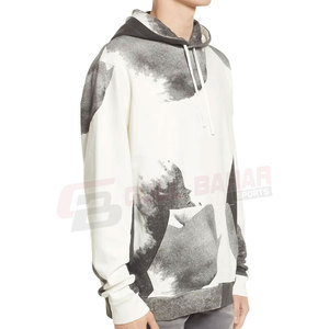 เสื้อฮู้ดลำลองสำหรับผู้ชายปี 2026 บริการ OEM สีตามสั่ง ระบายอากาศได้ดี ดีไซน์กระเป๋า ผ้าถัก โพลีเอสเตอร์/คอตตอน คุณภาพสูง - Product Image 2