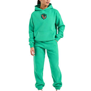 ชุดวอร์มและฮู้ด2ชิ้นสำหรับผู้หญิงชุดวอร์มกางเกงและเสื้อมีฮู้ดสำหรับผู้หญิง - Product Image 1