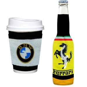 Fundas para vasos de plástico reciclado post-consumo 93% respetuosas con el medio ambiente del fabricante, protección contra el frío y el calor - Product Image 4